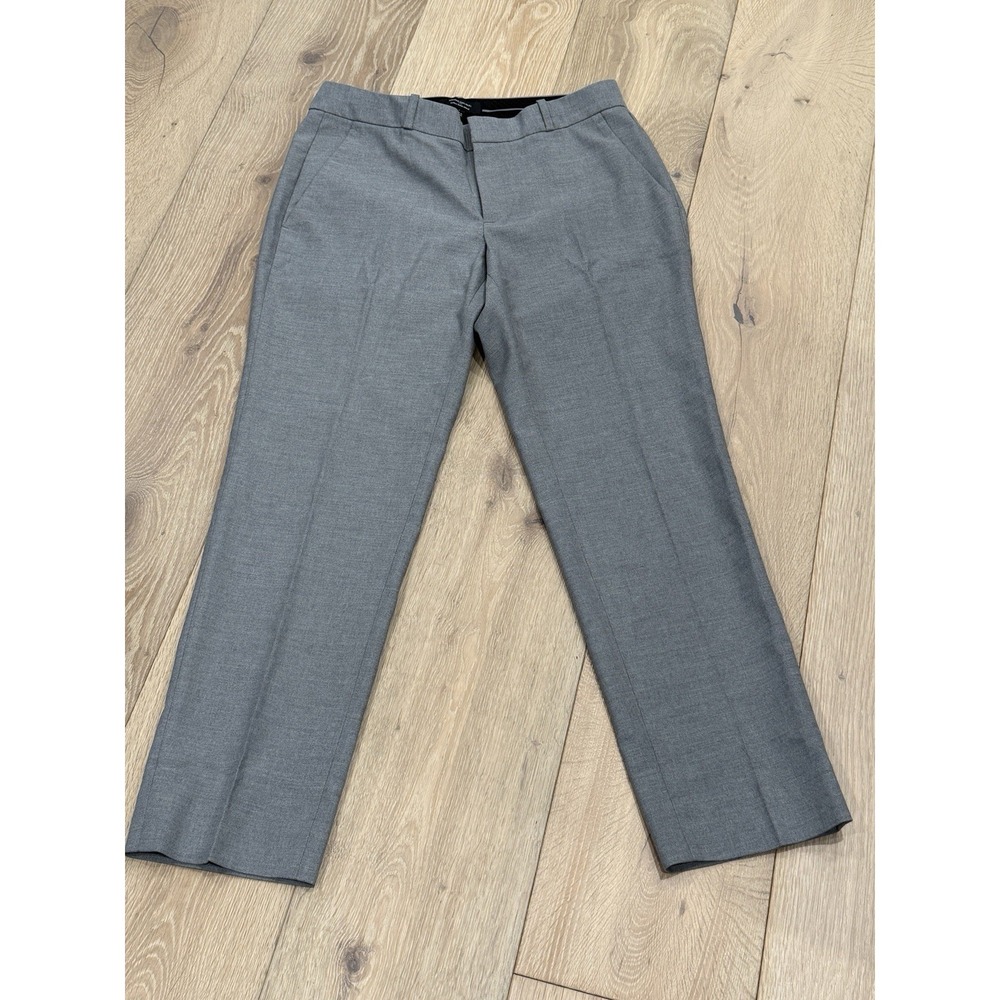Banana Republic Gray Cropped Dress Pants